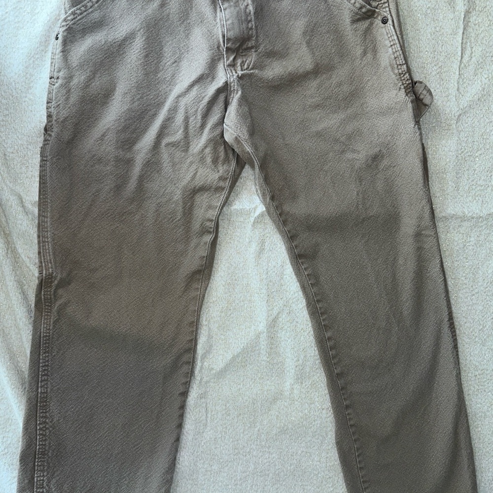 Wrangler Beige Cotton Pants - Picture 2 of 7